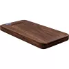 InLine woodplate, PowerBank USB 5.000mAh, con LED, legno di noce