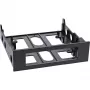 Cornice InLine 03700B telaio per unità floppy con viti, nero