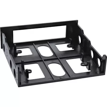 Cornice InLine 03700B telaio per unità floppy con viti, nero