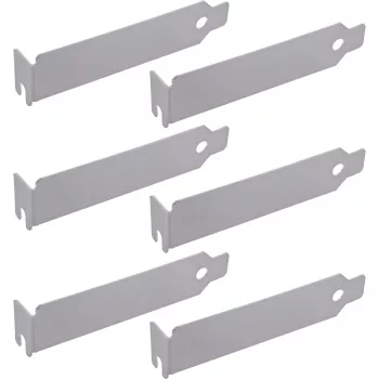 InLine staffe low-profile PCI / PCI-E / ISA per slot di espansione, 6 pz.