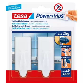 Gancio universale Tesa Powerstrips Hooks Large TREND