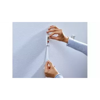 Gancio universale TESA 77775 per esterni bianco 2 pezzi