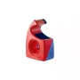 tesa Easy Cut Dispenser manuale, rosso/blu, per rotoli fino a 19 mm x 10 m, vuoto
