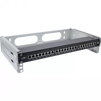 InLine rack pieghevole 19 pollici, 2HE, profondità 24-40cm, grigio