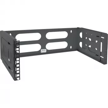 InLine rack pieghevole 19 pollici, 4U, profondità 24-40 cm, nero