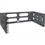 InLine rack pieghevole 19 pollici, 4U, profondità 24-40 cm, nero