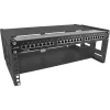 Rack per montaggio a parete InLine rack pieghevole 19 pollici 4U profondità 24-40cm nero