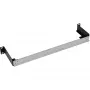 Pannello per guida DIN InLine 19106C 1U orizzontale verticale acciaio nero grigio