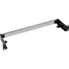 Pannello per guida DIN InLine 19106C 1U orizzontale verticale acciaio nero grigio