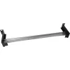 Pannello per guida DIN InLine 19106C 1U orizzontale verticale acciaio nero grigio