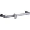 Pannello per guida DIN InLine 19106C 1U orizzontale verticale acciaio nero grigio
