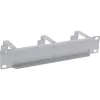 InLine pannello di gestione cavi 10 pollici, 3 supporti, RAL 7035 grigio