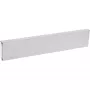 InLine piastra passacavi 10 pollici con spazzola, 1U, RAL 7035 grigio