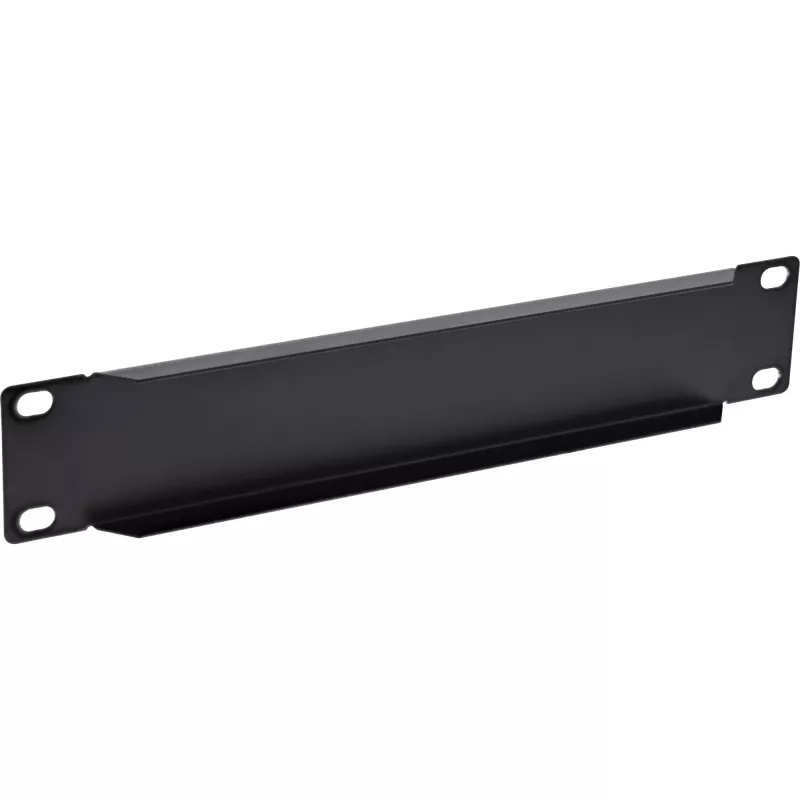 InLine copertura cieca 10 pollici, 1U, RAL 9005 nero