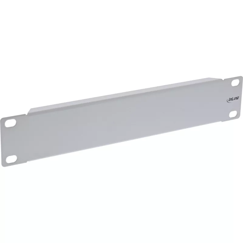 Piastra cieca InLine 19109J 10 pollici RAL 7035 grigio