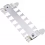 InLine 19109K Guida cavi per guida DIN TS35, metallo