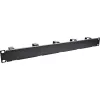 InLine pannello di gestione cavi 19 pollici, 5 piccoli supporti, RAL9005, nero