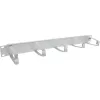 Pannello di gestione cavi InLine 19110D 19 pollici grigio con 5 grandi supporti
