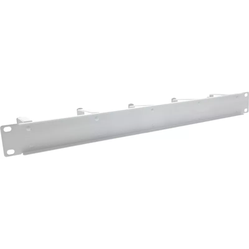 Pannello di gestione cavi InLine 19110D 19 pollici grigio con 5 grandi supporti
