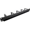 Pannello di gestione cavi InLine 19110O 19 pollici nero metallo 5 supporti