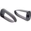 InLine pannello di gestione cavi 19 pollici, 9 supporti in plastica rimovibili, RAL9005 nero