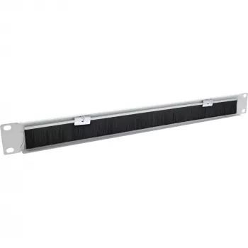 Pannello passacavi InLine 19111E 19 pollici pannello passacavi con spazzola RAL 7035 grigio