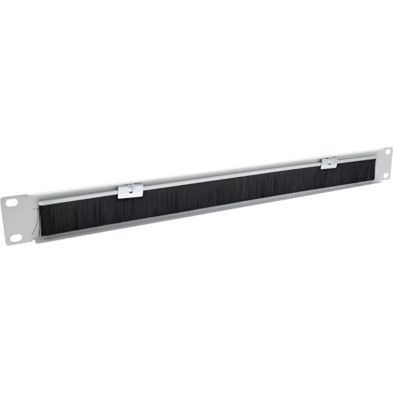 Pannello passacavi InLine 19111E 19 pollici pannello passacavi con spazzola RAL 7035 grigio