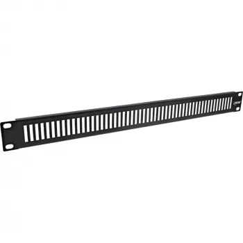 InLine pannello cieco forato 19 inch 1HE RAL 9005 nero