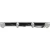 InLine pannelli passacavi 19 pollici con inserto a spazzola e 4 supporti, 1U, RAL 7035
