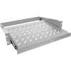 Ripiano regolabile InLine 19114J grigio acciaio 350 mm profondità