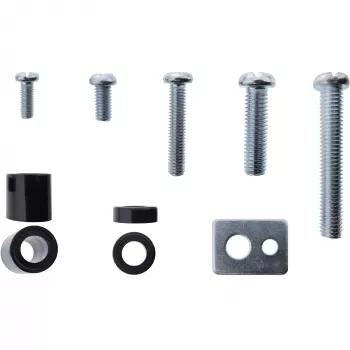Kit di montaggio InLine 23100A 40 pezzi zinco per supporto TV da parete