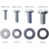 InLine set di viti 32 pezzi per supporti proiettore