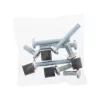 InLine set di viti 8 pz. 4x M8x20mm/M8x50mm/4x distanziali 15mm per supporto da parete