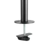 InLine supporto da scrivania, per 2x TFT/LCD/LED fino a 68 cm (27 pollici), max. 2x8 kg