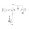 InLine supporto da scrivania, per 2x TFT/LCD/LED fino a 68 cm (27 pollici), max. 2x8 kg