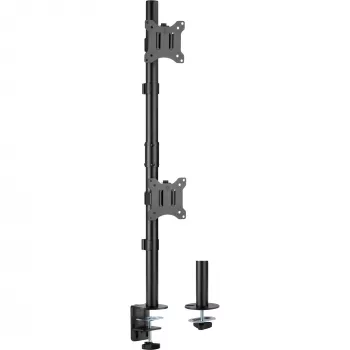 InLine supporto da tavolo per 2x TV/LED/TFT display fino a 81cm 32 pollici max. 9kg