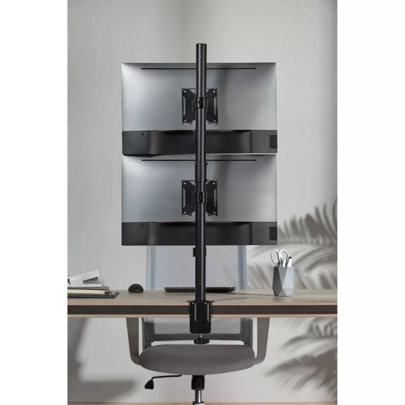 InLine supporto da tavolo per 2x TV/LED/TFT display fino a 81cm 32 pollici max. 9kg