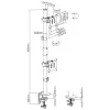InLine supporto da tavolo per 2x TV/LED/TFT display fino a 81cm 32 pollici max. 9kg
