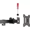 InLine supporto da scrivania per 3x TV / LED / TFT display fino a 81cm 32 pollici max. 7kg