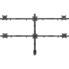 InLine supporto da tavolo per 6x TV / LED / TFT display fino a 81cm 32 pollici max. 7kg nero