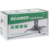 InLine Basic supporto a soffitto per proiettore, 15 cm, max. 13,5 kg