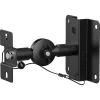 Supporto da parete per diffusori InLine 23126B nero set da 2