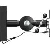 Supporto da parete per diffusori InLine 23126B nero set da 2