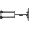 InLine XL-Arm supporto da parete Full-Motion per TV, per TV a schermo piatto 43-80 pollici, max. 50kg