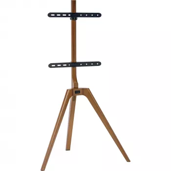 InLine woodstand supporto TV, treppiede, per display 45 pollici–65 pollici (114–165 cm), max. 40 kg
