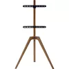 InLine woodstand supporto TV, treppiede, per display 45 pollici–65 pollici (114–165 cm), max. 40 kg
