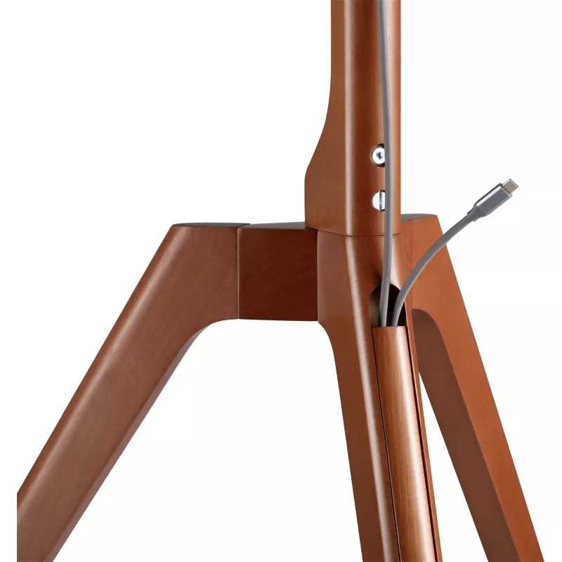 InLine woodstand supporto TV, treppiede, per display 45 pollici–65 pollici (114–165 cm), max. 40 kg