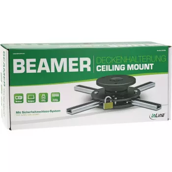 Staffa a parete InLine per proiettore / beamer max. 20 kg