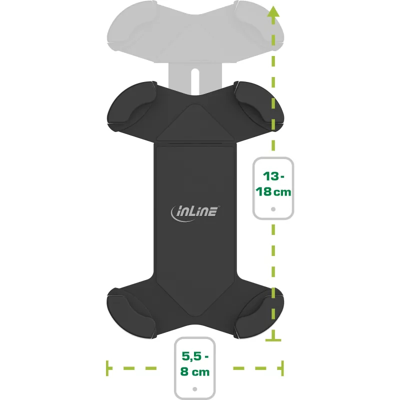 Supporto passivo InLine One Click Easy 3 Drive & Ride Set