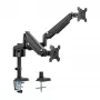 Supporto da tavolo InLine con lift per due monitor fino a 82 cm (32 pollici), 9 kg